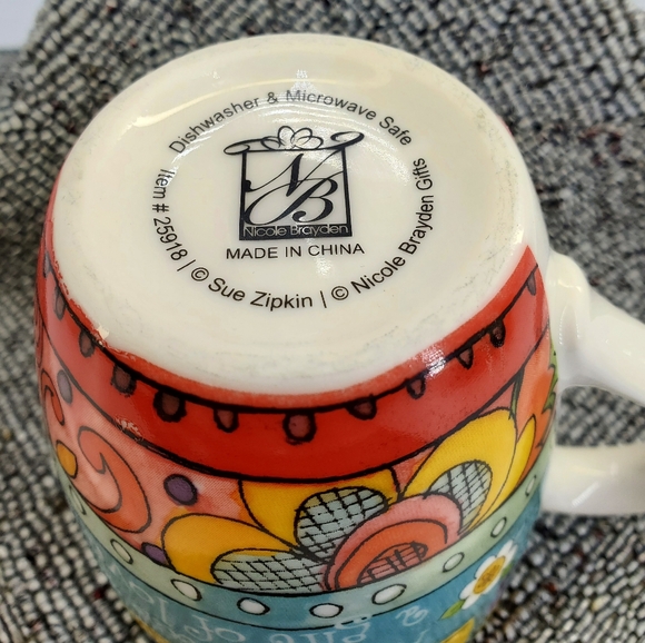 SUE ZIPKIN Ceramic DAUGHTER Coffee Mug A Daughter Is A Gift Of Love (C22) - Picture 8 of 9